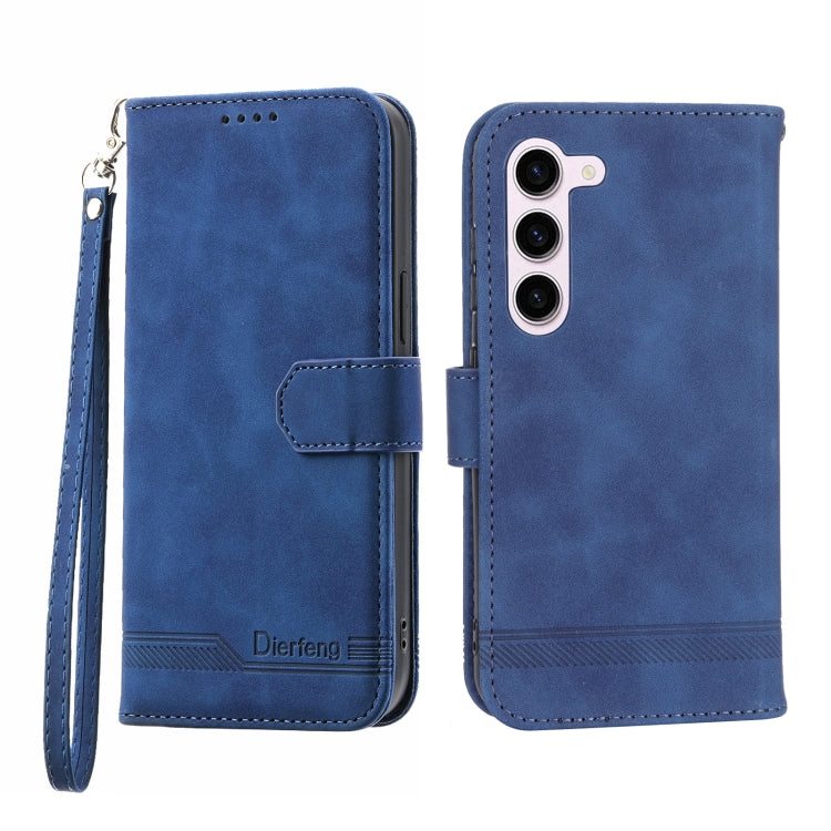 Dierfeng Dream Line TPU + PU Leather Phone Case, For Samsung Galaxy S21 Ultra 5G, For Samsung Galaxy S21 FE 5G, For Samsung Galaxy S22 5G, For Samsung Galaxy S22+ 5G, For Samsung Galaxy S22 Ultra 5G, For Samsung Galaxy S23 5G                           ...