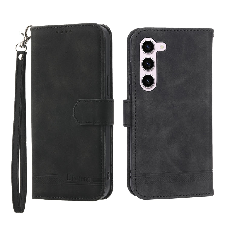 Dierfeng Dream Line TPU + PU Leather Phone Case, For Samsung Galaxy S21 Ultra 5G, For Samsung Galaxy S21 FE 5G, For Samsung Galaxy S22 5G, For Samsung Galaxy S22+ 5G, For Samsung Galaxy S22 Ultra 5G, For Samsung Galaxy S23 5G                           ...