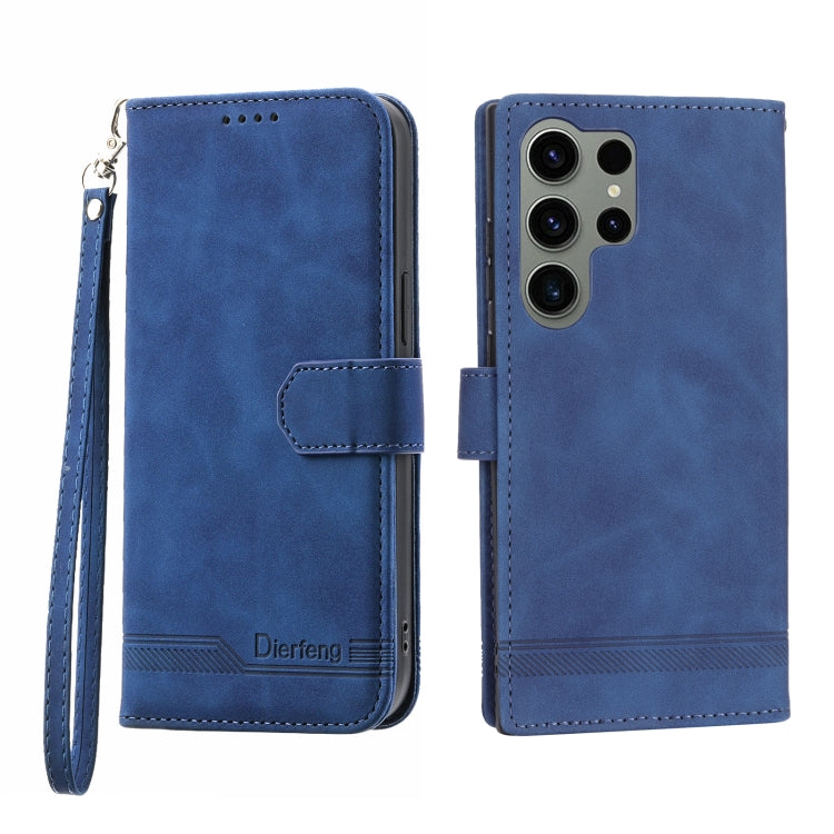 Dierfeng Dream Line TPU + PU Leather Phone Case, For Samsung Galaxy S21 Ultra 5G, For Samsung Galaxy S21 FE 5G, For Samsung Galaxy S22 5G, For Samsung Galaxy S22+ 5G, For Samsung Galaxy S22 Ultra 5G, For Samsung Galaxy S23 5G                           ...