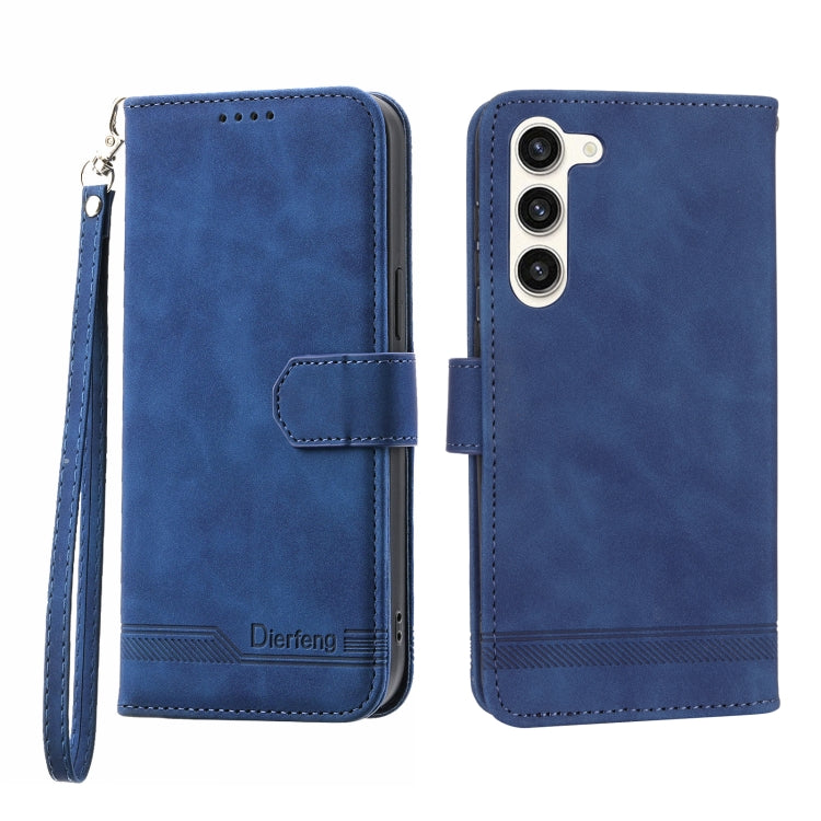 Dierfeng Dream Line TPU + PU Leather Phone Case, For Samsung Galaxy S21 Ultra 5G, For Samsung Galaxy S21 FE 5G, For Samsung Galaxy S22 5G, For Samsung Galaxy S22+ 5G, For Samsung Galaxy S22 Ultra 5G, For Samsung Galaxy S23 5G                           ...
