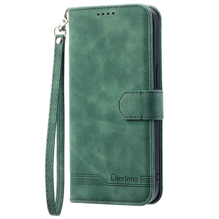 Dierfeng Dream Line TPU + PU Leather Phone Case, For Xiaomi Redmi Note 11 / Note 11S, For Xiaomi Redmi Note 11 Pro Foreign, For Xiaomi Redmi 10C, For Xiaomi Redmi 10A, For Xiaomi Redmi Note 11 Pro Max, For Xiaomi Redmi A1 4G                            ...