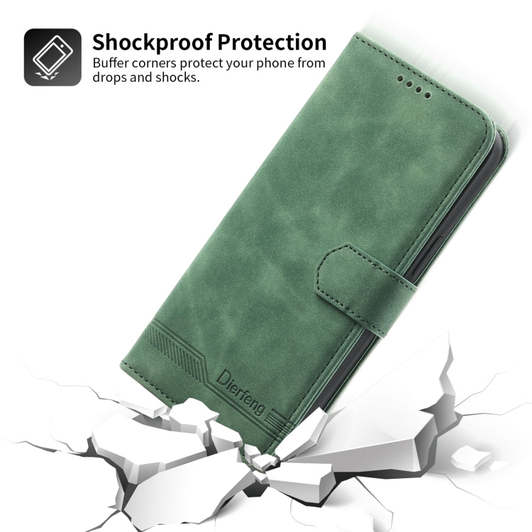 Dierfeng Dream Line TPU + PU Leather Phone Case, For Xiaomi Redmi Note 11 / Note 11S, For Xiaomi Redmi Note 11 Pro Foreign, For Xiaomi Redmi 10C, For Xiaomi Redmi 10A, For Xiaomi Redmi Note 11 Pro Max, For Xiaomi Redmi A1 4G                            ...