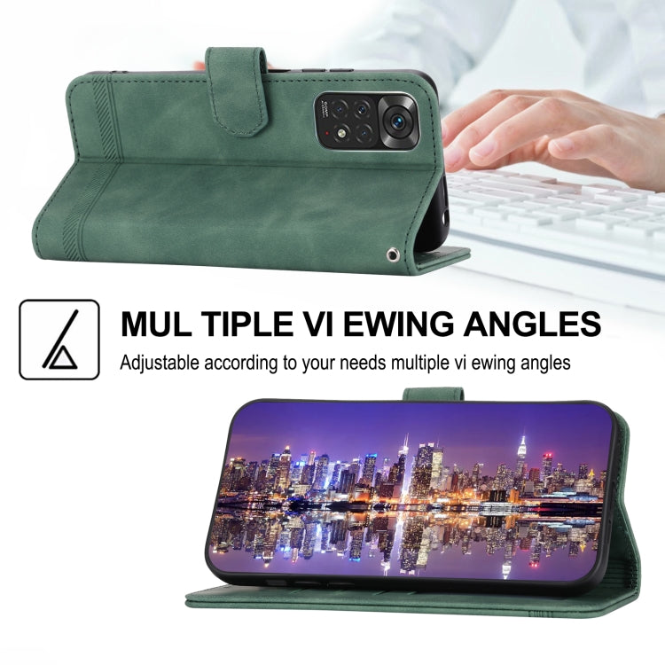 Dierfeng Dream Line TPU + PU Leather Phone Case, For Xiaomi Redmi Note 11 / Note 11S, For Xiaomi Redmi Note 11 Pro Foreign, For Xiaomi Redmi 10C, For Xiaomi Redmi 10A, For Xiaomi Redmi Note 11 Pro Max, For Xiaomi Redmi A1 4G                            ...