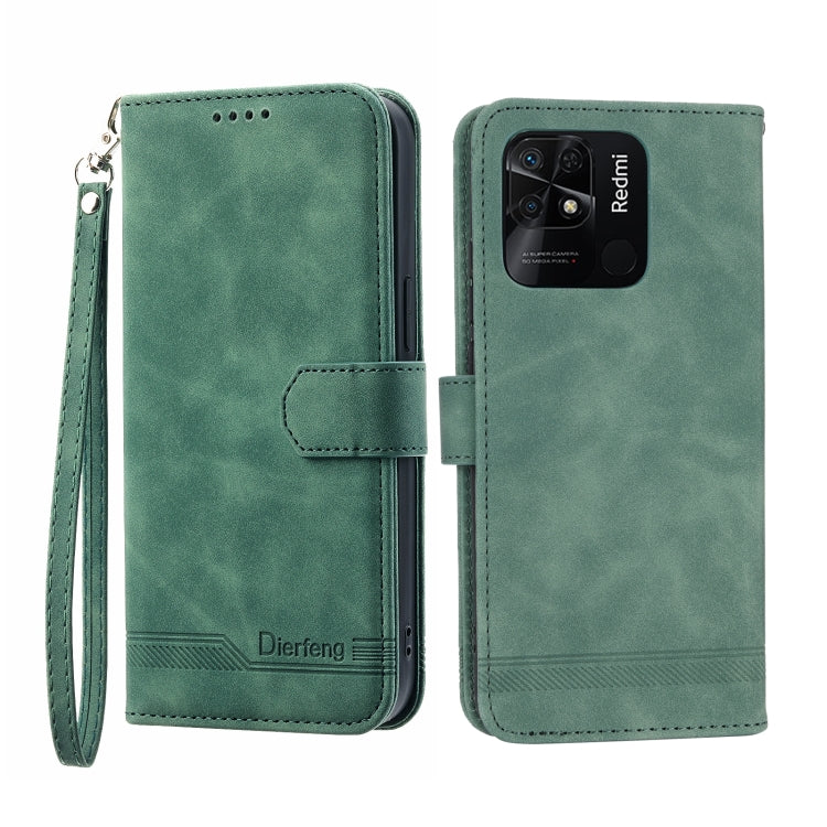 Dierfeng Dream Line TPU + PU Leather Phone Case, For Xiaomi Redmi Note 11 / Note 11S, For Xiaomi Redmi Note 11 Pro Foreign, For Xiaomi Redmi 10C, For Xiaomi Redmi 10A, For Xiaomi Redmi Note 11 Pro Max, For Xiaomi Redmi A1 4G                            ...