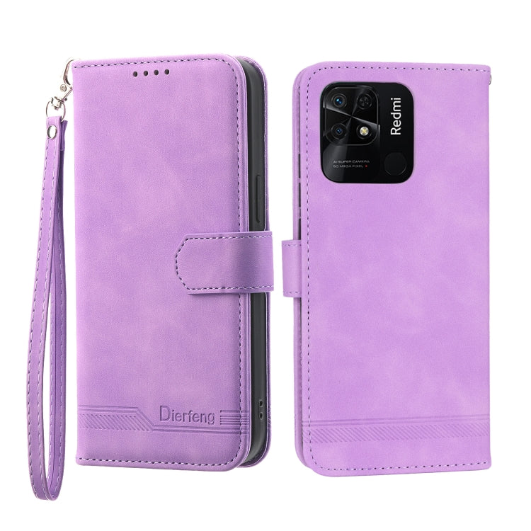 Dierfeng Dream Line TPU + PU Leather Phone Case, For Xiaomi Redmi Note 11 / Note 11S, For Xiaomi Redmi Note 11 Pro Foreign, For Xiaomi Redmi 10C, For Xiaomi Redmi 10A, For Xiaomi Redmi Note 11 Pro Max, For Xiaomi Redmi A1 4G                            ...