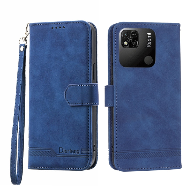 Dierfeng Dream Line TPU + PU Leather Phone Case, For Xiaomi Redmi Note 11 / Note 11S, For Xiaomi Redmi Note 11 Pro Foreign, For Xiaomi Redmi 10C, For Xiaomi Redmi 10A, For Xiaomi Redmi Note 11 Pro Max, For Xiaomi Redmi A1 4G                            ...