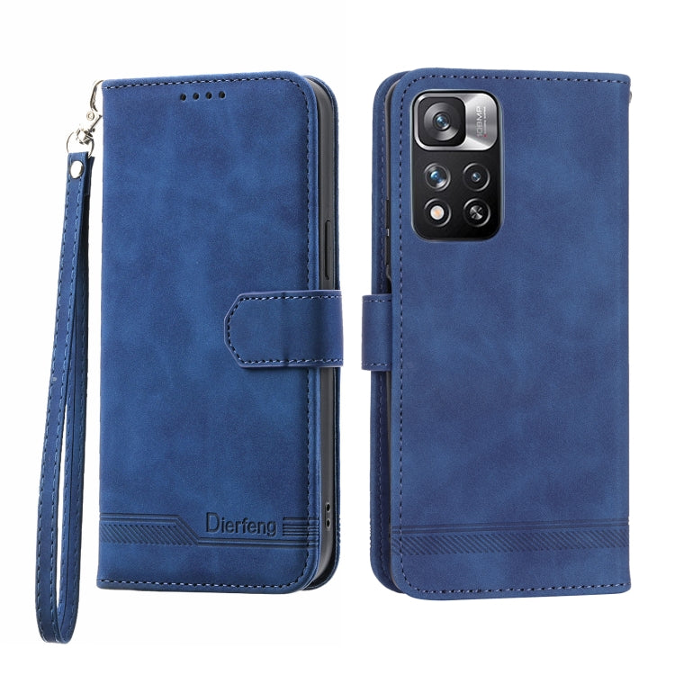 Dierfeng Dream Line TPU + PU Leather Phone Case, For Xiaomi Redmi Note 11 / Note 11S, For Xiaomi Redmi Note 11 Pro Foreign, For Xiaomi Redmi 10C, For Xiaomi Redmi 10A, For Xiaomi Redmi Note 11 Pro Max, For Xiaomi Redmi A1 4G                            ...