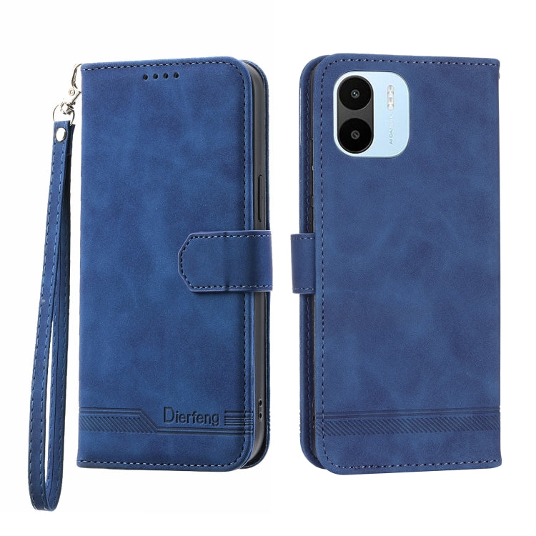 Dierfeng Dream Line TPU + PU Leather Phone Case, For Xiaomi Redmi Note 11 / Note 11S, For Xiaomi Redmi Note 11 Pro Foreign, For Xiaomi Redmi 10C, For Xiaomi Redmi 10A, For Xiaomi Redmi Note 11 Pro Max, For Xiaomi Redmi A1 4G                            ...