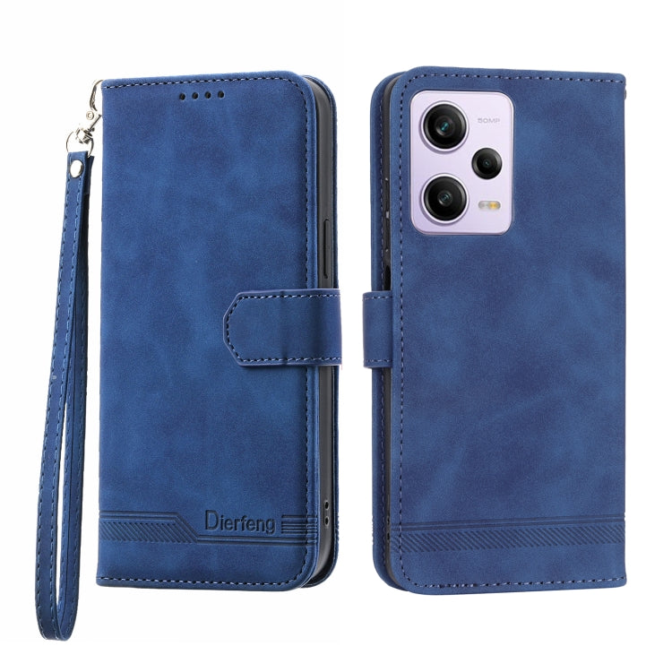 Dierfeng Dream Line TPU + PU Leather Phone Case, For Xiaomi Redmi Note 11 / Note 11S, For Xiaomi Redmi Note 11 Pro Foreign, For Xiaomi Redmi 10C, For Xiaomi Redmi 10A, For Xiaomi Redmi Note 11 Pro Max, For Xiaomi Redmi A1 4G                            ...