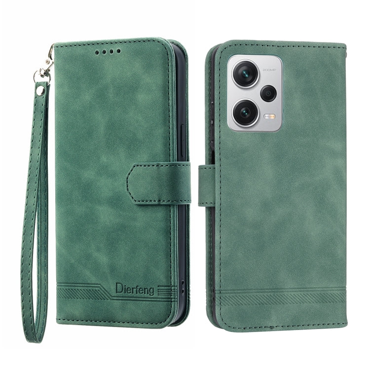 Dierfeng Dream Line TPU + PU Leather Phone Case, For Xiaomi Redmi Note 12 Pro+ Global, For Xiaomi Redmi K50 / K50 Pro, For Xiaomi Redmi Note 11 5G, For Xiaomi Mi 11T / 11T Pro, For Xiaomi 12 / 12X, For Xiaomi 12 Lite, For Xiaomi 12 Pro, For Xiaomi 12T