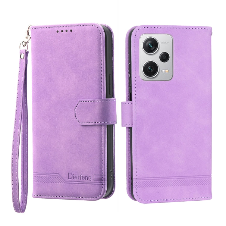 Dierfeng Dream Line TPU + PU Leather Phone Case, For Xiaomi Redmi Note 12 Pro+ Global, For Xiaomi Redmi K50 / K50 Pro, For Xiaomi Redmi Note 11 5G, For Xiaomi Mi 11T / 11T Pro, For Xiaomi 12 / 12X, For Xiaomi 12 Lite, For Xiaomi 12 Pro, For Xiaomi 12T