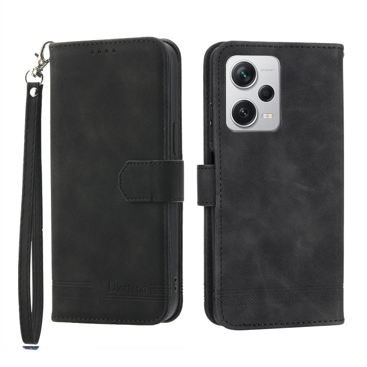 Dierfeng Dream Line TPU + PU Leather Phone Case, For Xiaomi Redmi Note 12 Pro+ Global, For Xiaomi Redmi K50 / K50 Pro, For Xiaomi Redmi Note 11 5G, For Xiaomi Mi 11T / 11T Pro, For Xiaomi 12 / 12X, For Xiaomi 12 Lite, For Xiaomi 12 Pro, For Xiaomi 12T
