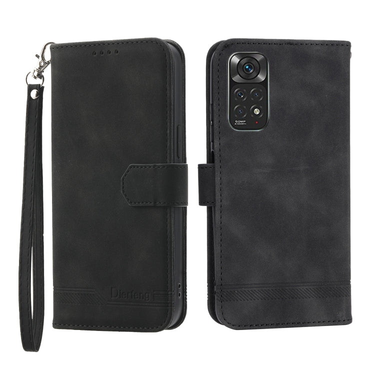 Dierfeng Dream Line TPU + PU Leather Phone Case, For Xiaomi Redmi Note 12 Pro+ Global, For Xiaomi Redmi K50 / K50 Pro, For Xiaomi Redmi Note 11 5G, For Xiaomi Mi 11T / 11T Pro, For Xiaomi 12 / 12X, For Xiaomi 12 Lite, For Xiaomi 12 Pro, For Xiaomi 12T