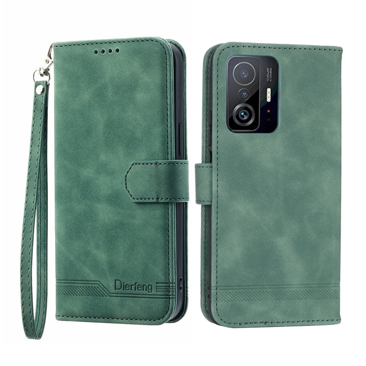 Dierfeng Dream Line TPU + PU Leather Phone Case, For Xiaomi Redmi Note 12 Pro+ Global, For Xiaomi Redmi K50 / K50 Pro, For Xiaomi Redmi Note 11 5G, For Xiaomi Mi 11T / 11T Pro, For Xiaomi 12 / 12X, For Xiaomi 12 Lite, For Xiaomi 12 Pro, For Xiaomi 12T
