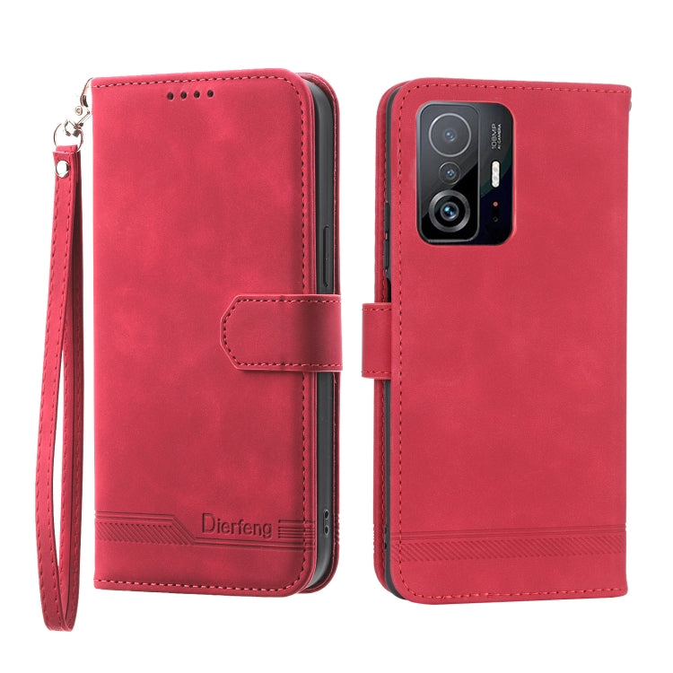 Dierfeng Dream Line TPU + PU Leather Phone Case, For Xiaomi Redmi Note 12 Pro+ Global, For Xiaomi Redmi K50 / K50 Pro, For Xiaomi Redmi Note 11 5G, For Xiaomi Mi 11T / 11T Pro, For Xiaomi 12 / 12X, For Xiaomi 12 Lite, For Xiaomi 12 Pro, For Xiaomi 12T