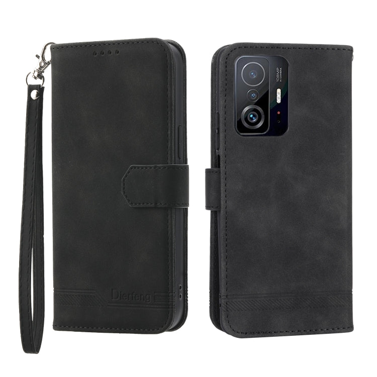 Dierfeng Dream Line TPU + PU Leather Phone Case, For Xiaomi Redmi Note 12 Pro+ Global, For Xiaomi Redmi K50 / K50 Pro, For Xiaomi Redmi Note 11 5G, For Xiaomi Mi 11T / 11T Pro, For Xiaomi 12 / 12X, For Xiaomi 12 Lite, For Xiaomi 12 Pro, For Xiaomi 12T