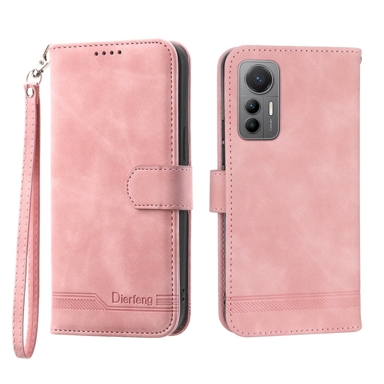 Dierfeng Dream Line TPU + PU Leather Phone Case, For Xiaomi Redmi Note 12 Pro+ Global, For Xiaomi Redmi K50 / K50 Pro, For Xiaomi Redmi Note 11 5G, For Xiaomi Mi 11T / 11T Pro, For Xiaomi 12 / 12X, For Xiaomi 12 Lite, For Xiaomi 12 Pro, For Xiaomi 12T