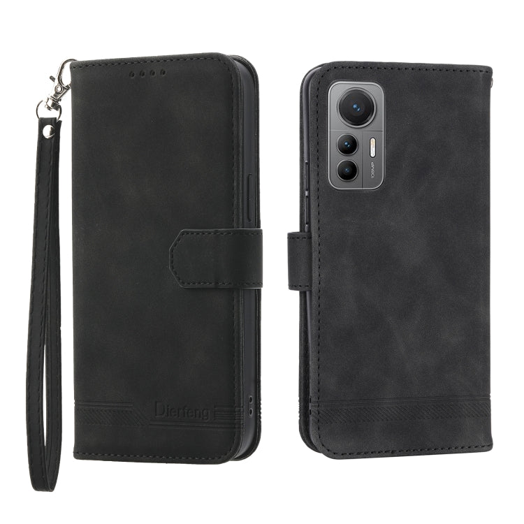 Dierfeng Dream Line TPU + PU Leather Phone Case, For Xiaomi Redmi Note 12 Pro+ Global, For Xiaomi Redmi K50 / K50 Pro, For Xiaomi Redmi Note 11 5G, For Xiaomi Mi 11T / 11T Pro, For Xiaomi 12 / 12X, For Xiaomi 12 Lite, For Xiaomi 12 Pro, For Xiaomi 12T