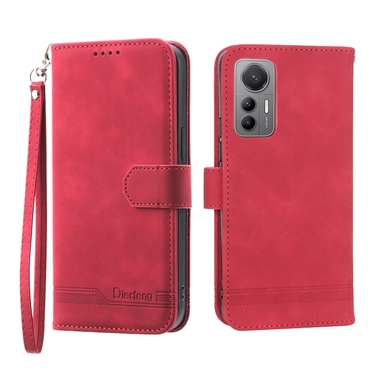 Dierfeng Dream Line TPU + PU Leather Phone Case, For Xiaomi Redmi Note 12 Pro+ Global, For Xiaomi Redmi K50 / K50 Pro, For Xiaomi Redmi Note 11 5G, For Xiaomi Mi 11T / 11T Pro, For Xiaomi 12 / 12X, For Xiaomi 12 Lite, For Xiaomi 12 Pro, For Xiaomi 12T