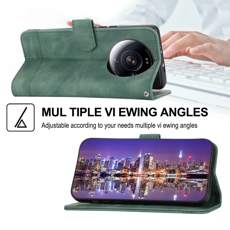 Dierfeng Dream Line TPU + PU Leather Phone Case, For Xiaomi 12 Ultra, For Xiaomi 13, For Xiaomi 13 Pro, For Xiaomi Poco C40