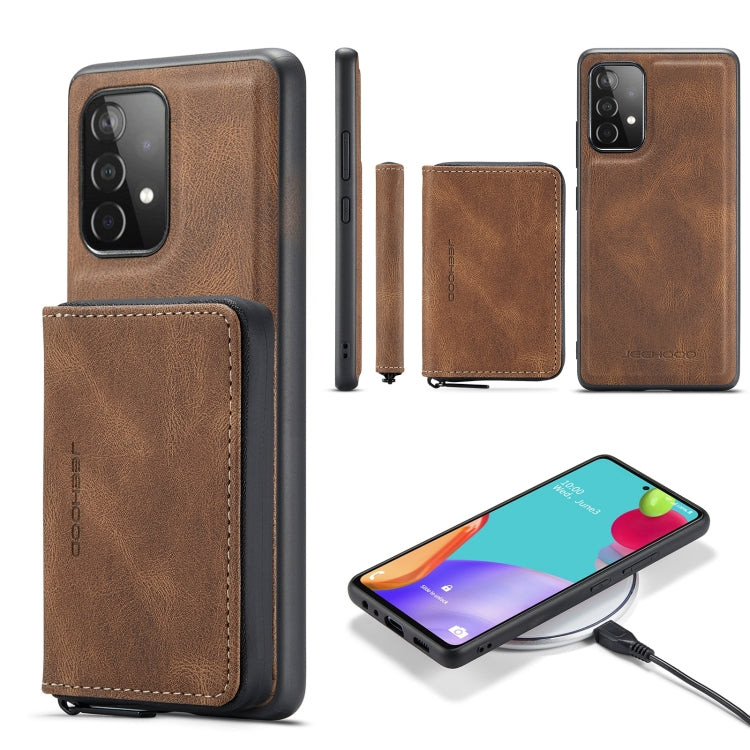 JEEHOOD Magnetic Zipper Horizontal Flip Leather Phone Case, For Samsung Galaxy A15 5G, For Samsung Galaxy A55 5G, For Samsung Galaxy A35 5G, For Samsung Galaxy S24 Ultra 5G, For Samsung Galaxy S24+ 5G, For Samsung Galaxy S24 5G                         ...