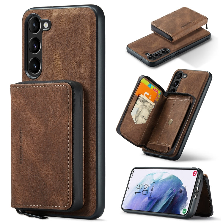 JEEHOOD Magnetic Zipper Horizontal Flip Leather Phone Case, For Samsung Galaxy A15 5G, For Samsung Galaxy A55 5G, For Samsung Galaxy A35 5G, For Samsung Galaxy S24 Ultra 5G, For Samsung Galaxy S24+ 5G, For Samsung Galaxy S24 5G                         ...