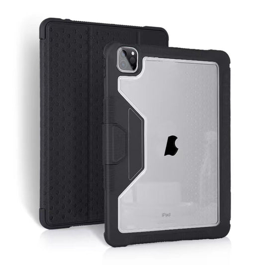 3-fold TPU Acrylic PC Smart Leather Tablet Case For iPad Pro 11 2018 / 2020 / 2021 / Air 10.9 2020 / Air 10.9 2022 , For iPad Pro 11 2018 / 2020 / 2021