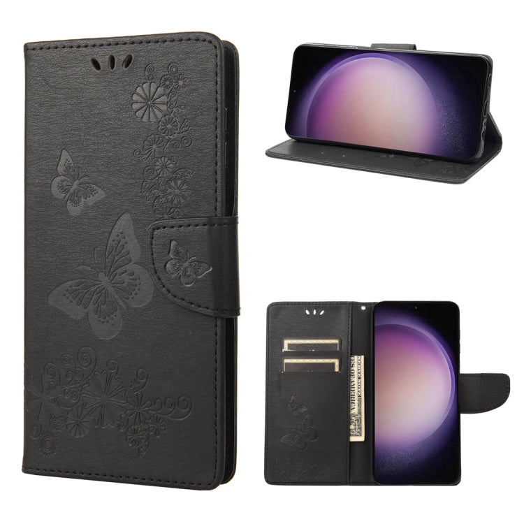 Butterfly Embossed Horizontal Flip Leather Phone Case, For Google Pixel 7a, For Samsung Galaxy S23 5G, For Samsung Galaxy S23+ 5G, For Samsung Galaxy S23 Ultra 5G