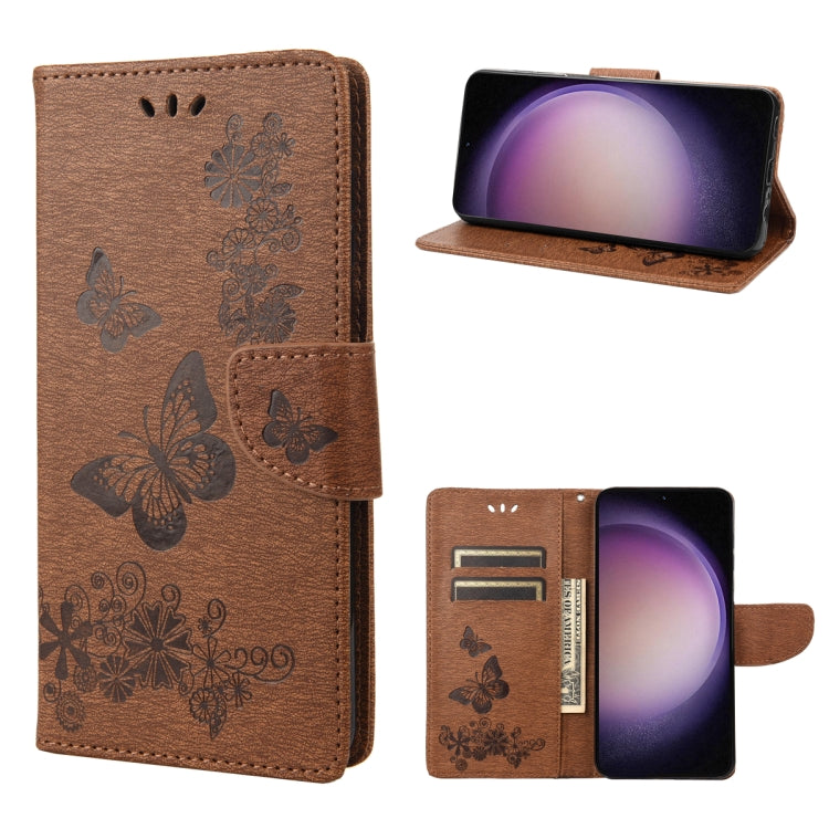 Butterfly Embossed Horizontal Flip Leather Phone Case, For Google Pixel 7a, For Samsung Galaxy S23 5G, For Samsung Galaxy S23+ 5G, For Samsung Galaxy S23 Ultra 5G