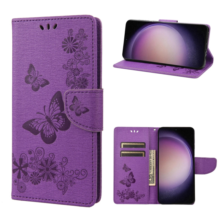 Butterfly Embossed Horizontal Flip Leather Phone Case, For Google Pixel 7a, For Samsung Galaxy S23 5G, For Samsung Galaxy S23+ 5G, For Samsung Galaxy S23 Ultra 5G