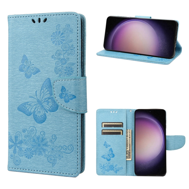 Butterfly Embossed Horizontal Flip Leather Phone Case, For Google Pixel 7a, For Samsung Galaxy S23 5G, For Samsung Galaxy S23+ 5G, For Samsung Galaxy S23 Ultra 5G