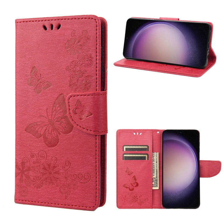 Butterfly Embossed Horizontal Flip Leather Phone Case, For Google Pixel 7a, For Samsung Galaxy S23 5G, For Samsung Galaxy S23+ 5G, For Samsung Galaxy S23 Ultra 5G