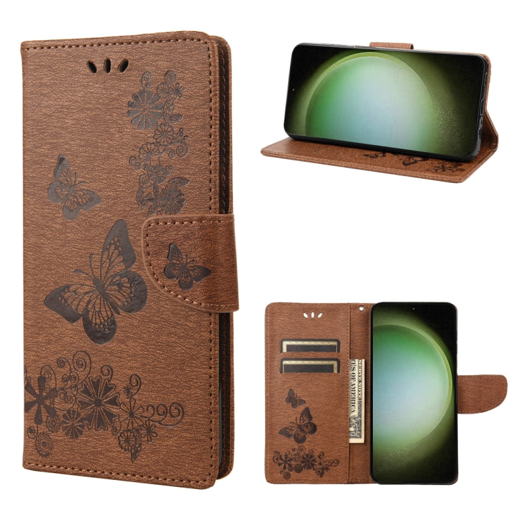 Butterfly Embossed Horizontal Flip Leather Phone Case, For Google Pixel 7a, For Samsung Galaxy S23 5G, For Samsung Galaxy S23+ 5G, For Samsung Galaxy S23 Ultra 5G