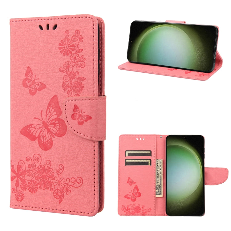 Butterfly Embossed Horizontal Flip Leather Phone Case, For Google Pixel 7a, For Samsung Galaxy S23 5G, For Samsung Galaxy S23+ 5G, For Samsung Galaxy S23 Ultra 5G