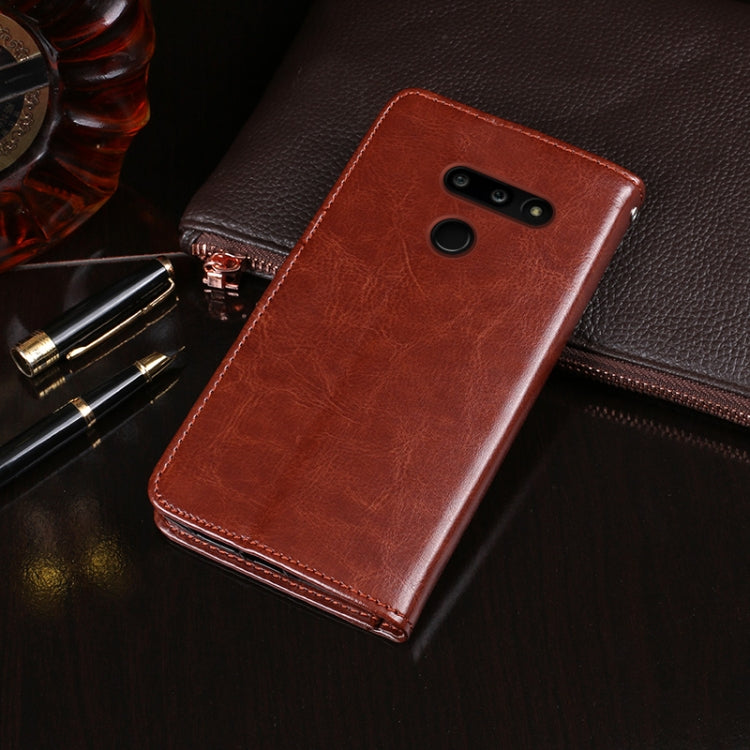 idewei Crazy Horse Texture Horizontal Flip Leather Case with Holder & Card Slots & Wallet, For LG G8 ThinQ, For LG K20 (2019), For LG K40S, For LG K50S, For LG Stylo 5, For LG X power2