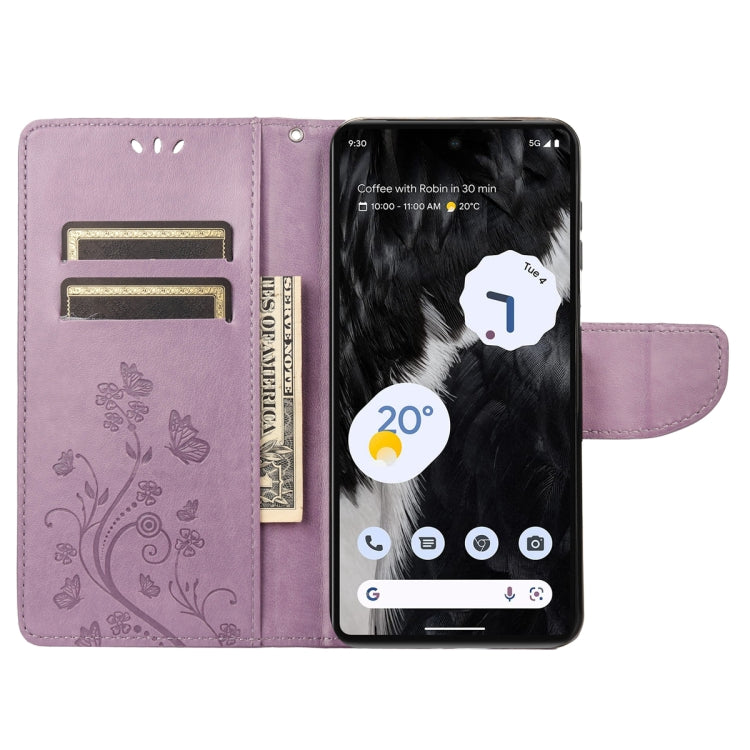 Butterfly Flower Pattern Flip Leather Phone Case, For Google Pixel 7a, For Samsung Galaxy S23 5G, For Samsung Galaxy S23+ 5G, For Samsung Galaxy S23 Ultra 5G