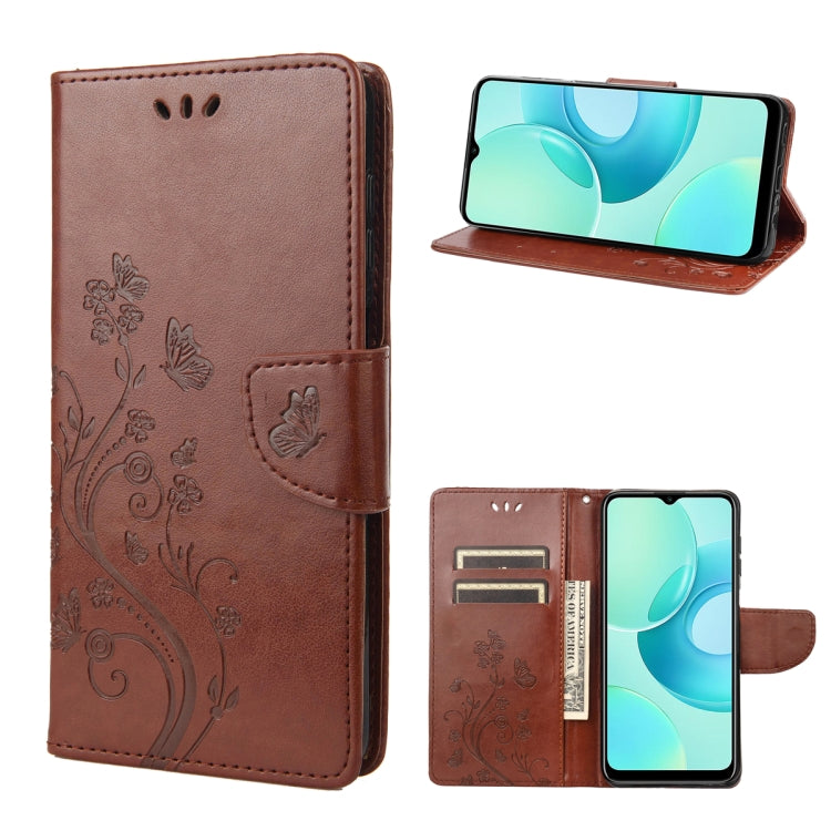 Butterfly Flower Pattern Flip Leather Phone Case, For Google Pixel 7a, For Samsung Galaxy S23 5G, For Samsung Galaxy S23+ 5G, For Samsung Galaxy S23 Ultra 5G