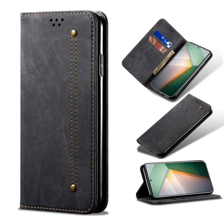 Denim Texture Flip Leather Phone Case, For OnePlus 11, For OnePlus 11R, For OnePlus Ace 2 5G, For vivo iQOO 11, For Samsung Galaxy A54 5G
