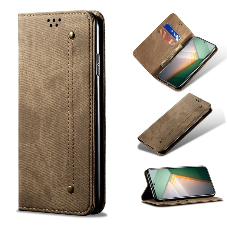 Denim Texture Flip Leather Phone Case, For OnePlus 11, For OnePlus 11R, For OnePlus Ace 2 5G, For vivo iQOO 11, For Samsung Galaxy A54 5G