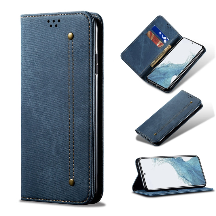Denim Texture Flip Leather Phone Case, For OnePlus 11, For OnePlus 11R, For OnePlus Ace 2 5G, For vivo iQOO 11, For Samsung Galaxy A54 5G