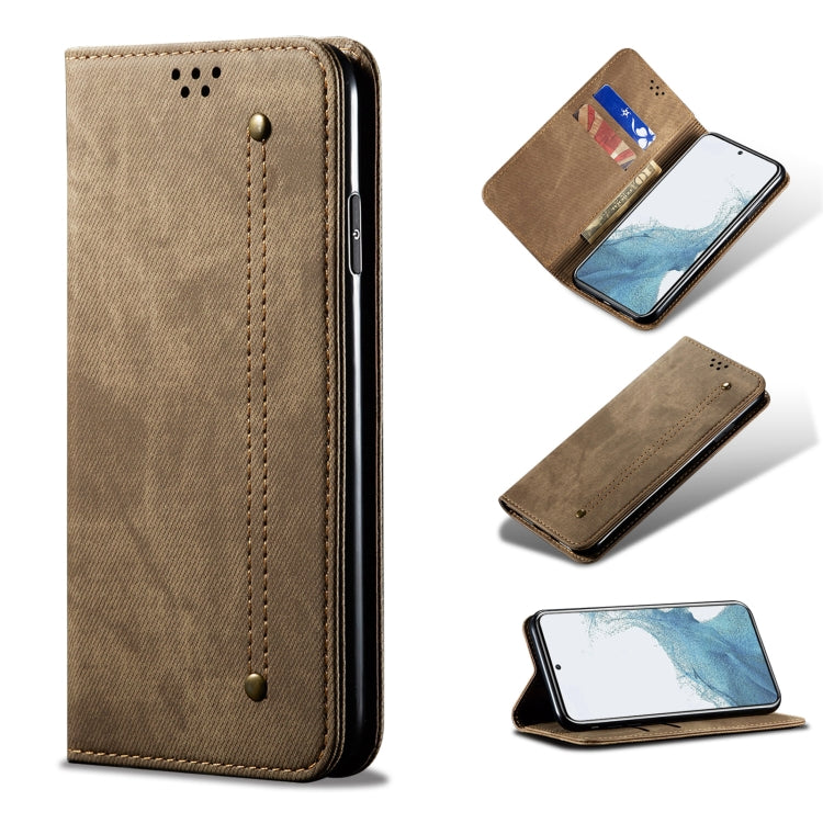 Denim Texture Flip Leather Phone Case, For OnePlus 11, For OnePlus 11R, For OnePlus Ace 2 5G, For vivo iQOO 11, For Samsung Galaxy A54 5G