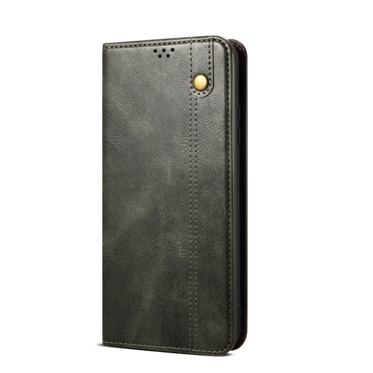 Oil Wax Crazy Horse Texture Leather Phone Case, For OnePlus 11, For OnePlus 11R, For OnePlus Ace 2 5G, For vivo iQOO 11, For Samsung Galaxy A54 5G