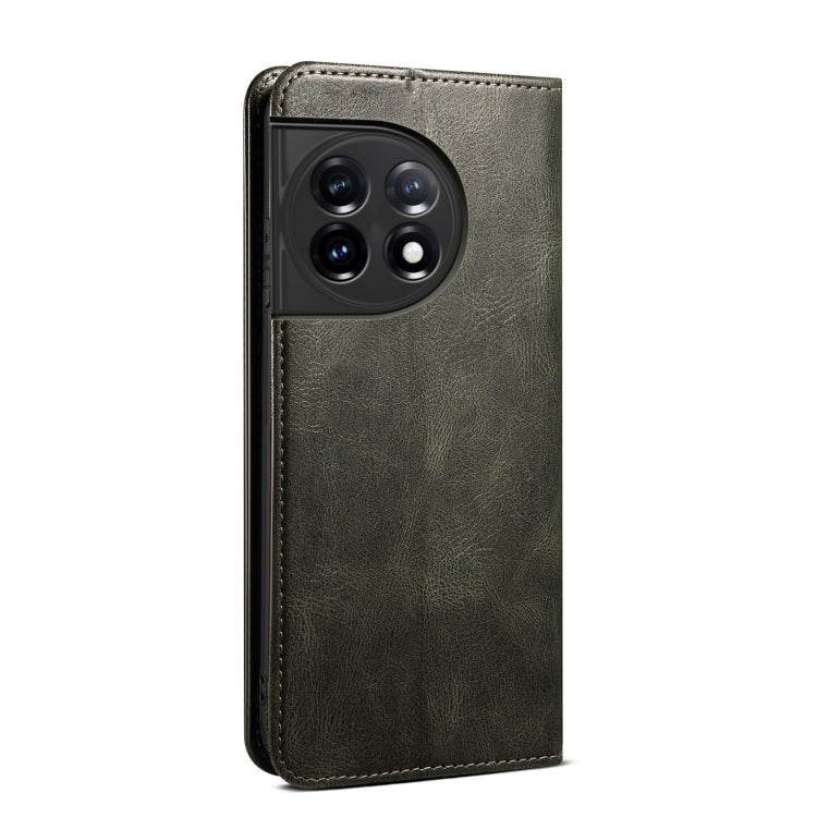 Oil Wax Crazy Horse Texture Leather Phone Case, For OnePlus 11, For OnePlus 11R, For OnePlus Ace 2 5G, For vivo iQOO 11, For Samsung Galaxy A54 5G