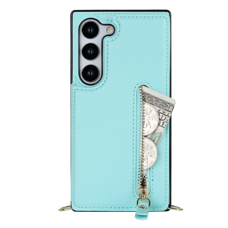 Cross-body Zipper Square Phone Case, For Samsung Galaxy S23 5G, For Samsung Galaxy S23+ 5G, For Samsung Galaxy S23 Ultra 5G