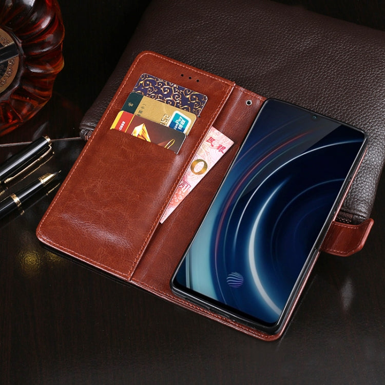 idewei  Crazy Horse Texture Horizontal Flip Leather Case with Holder & Card Slots & Wallet, For Vivo IQOO, For Vivo iQOO Pro 5G, For Vivo NEX 3 5G, For Vivo S5, For Vivo V9, For Vivo V11i
