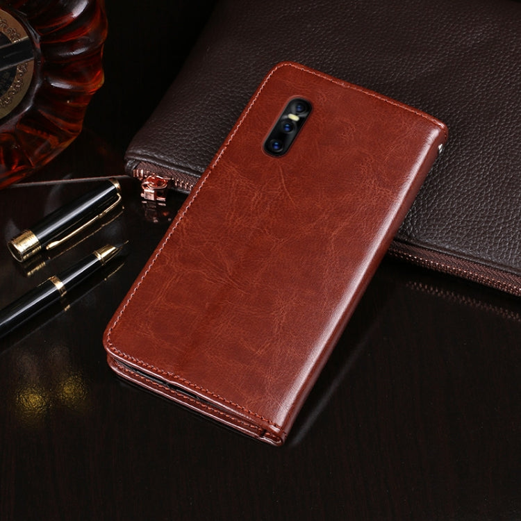 idewei  Crazy Horse Texture Horizontal Flip Leather Case with Holder & Card Slots & Wallet, For Vivo V15 Pro, For Vivo X23, For Vivo X30, For Vivo X30 Pro, For Vivo Y9s, For Vivo Y11 2019