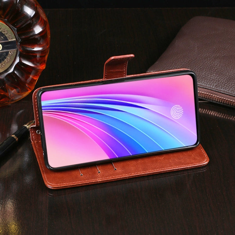 idewei  Crazy Horse Texture Horizontal Flip Leather Case with Holder & Card Slots & Wallet, For Vivo V15 Pro, For Vivo X23, For Vivo X30, For Vivo X30 Pro, For Vivo Y9s, For Vivo Y11 2019