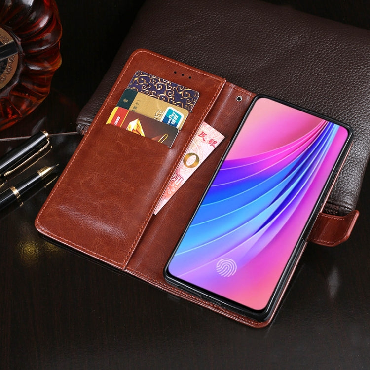 idewei  Crazy Horse Texture Horizontal Flip Leather Case with Holder & Card Slots & Wallet, For Vivo V15 Pro, For Vivo X23, For Vivo X30, For Vivo X30 Pro, For Vivo Y9s, For Vivo Y11 2019