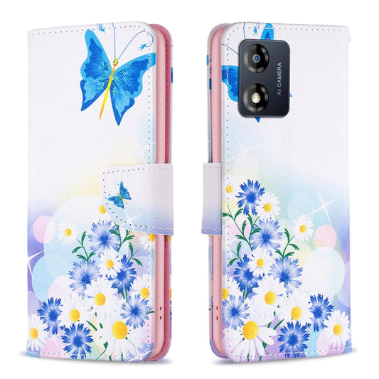 Colored Drawing Pattern Leather Phone Case, For Motorola Moto E13 4G, For Motorola Moto G 5G 2023, For Motorola Moto G73 5G, For Motorola Moto G13 4G/G23 4G/G53 5G, For Nokia C21