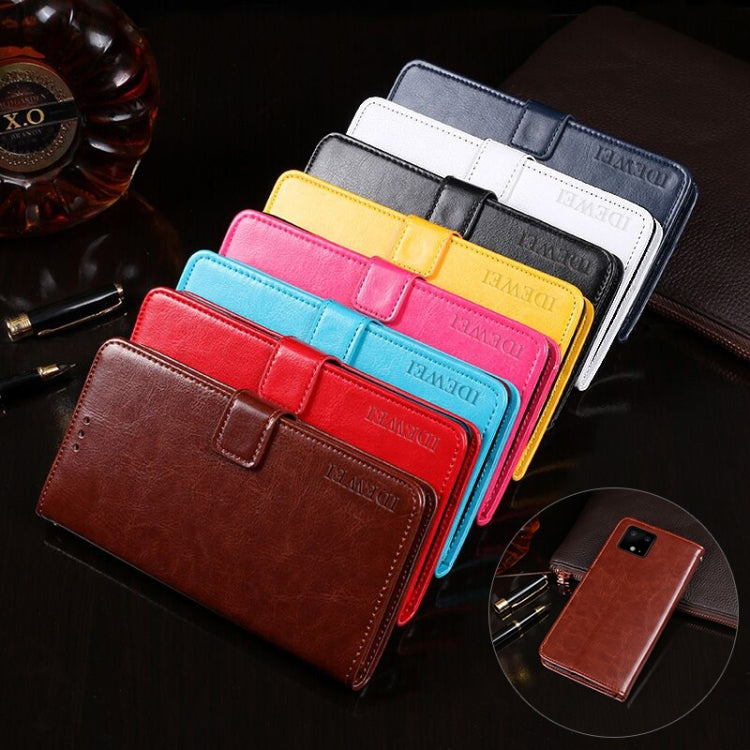 idewei Crazy Horse Texture Horizontal Flip Leather Case with Holder & Card Slots & Wallet, For Google Pixel 4, For HTC Desire 12, For HTC Desire 12+, For HTC U11+, For HTC U12+